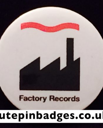Factory Records Pin Badge Button